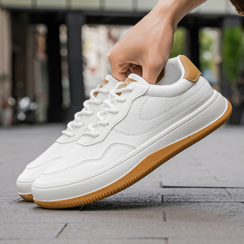 Genuine Leather Sneakers - Montaracrest