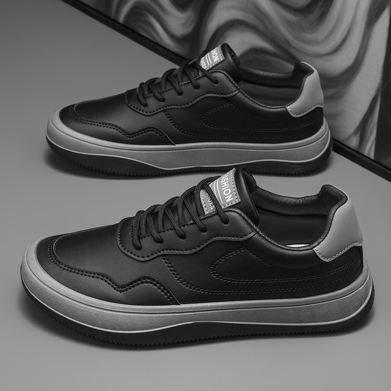 Genuine Leather Sneakers - Montaracrest