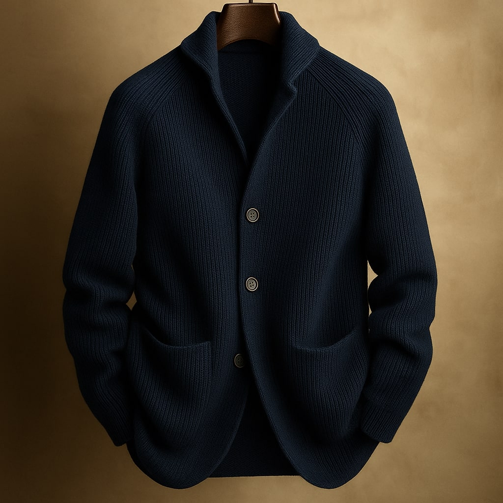 Cardigan Ravelli Milano in Maglia Leggera con Bottoni - Montaracrest