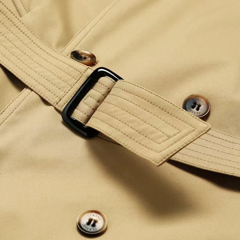 Double-Breasted Trench Coat