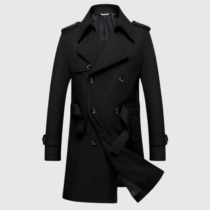 Double-Breasted Trench Coat