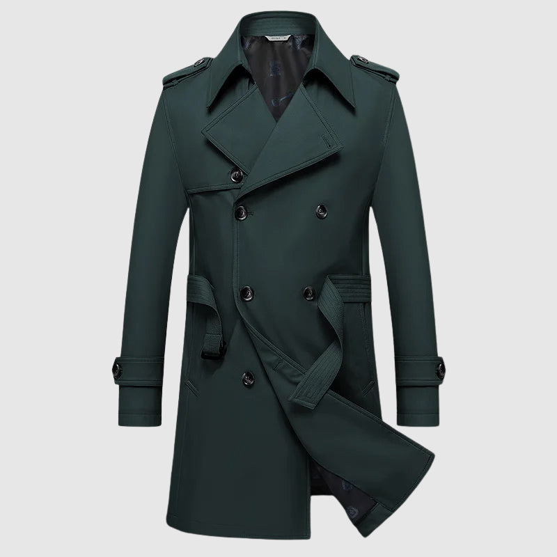 Double-Breasted Trench Coat
