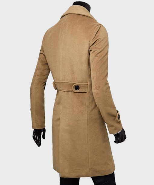 Double-Breasted Wool Coat