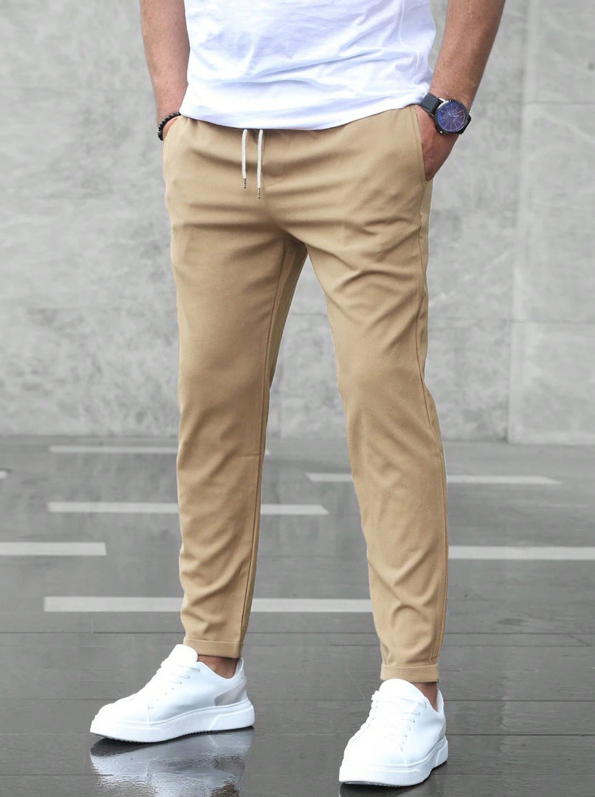 DAVID | PREMIUM LIGHTWEIGHT STRAIGHT LEG CASUAL PANTS
