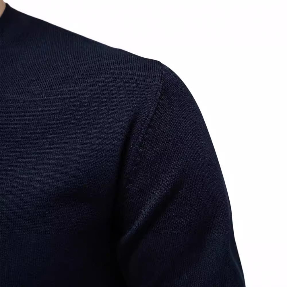 Classic Cotton V-Neck Sweater - Montaracrest