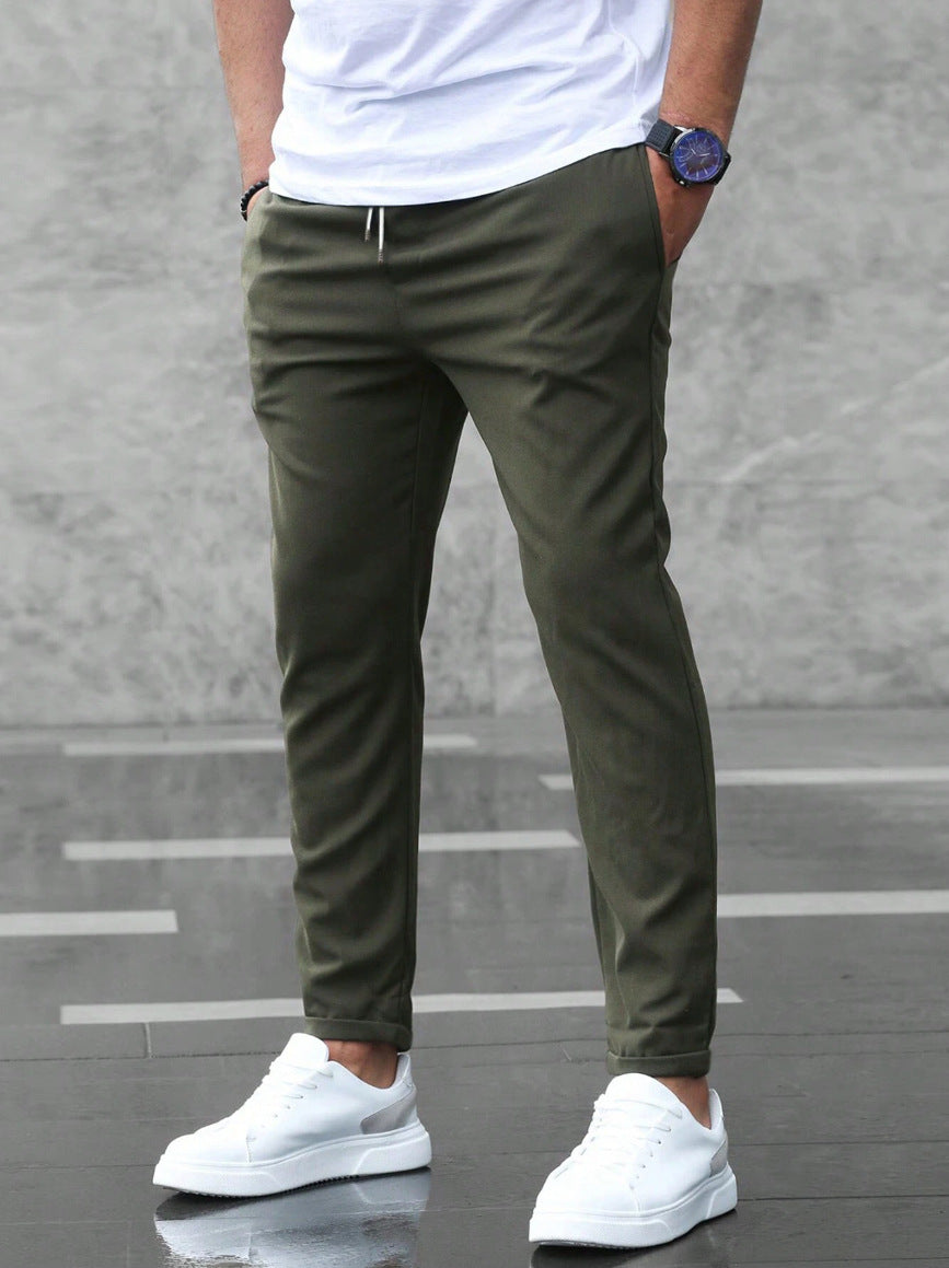 DAVID | PREMIUM LIGHTWEIGHT STRAIGHT LEG CASUAL PANTS