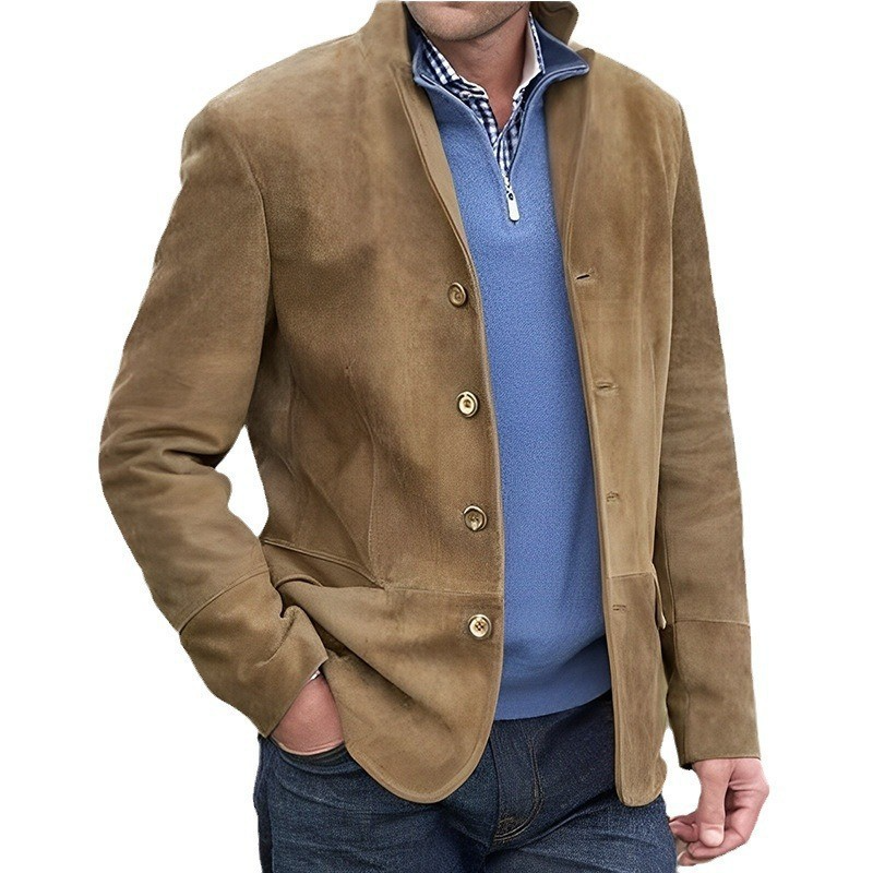 Premium Suede Jacket by Pio