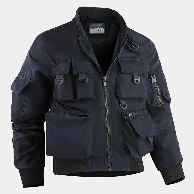 Montara & Crest Tactical Guard Bomber multi-pocket utility vest with multiple storage compartments and durable fabric.