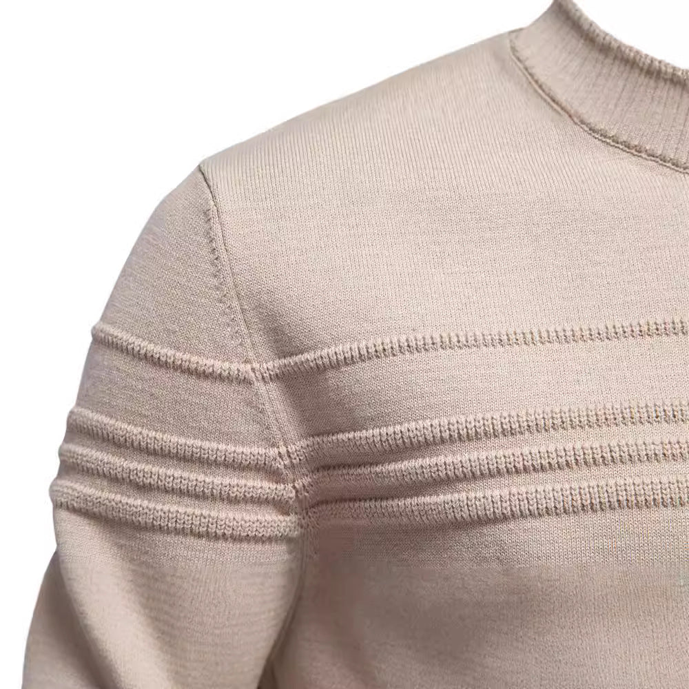 Men's Elegant Knitted Pullover - Montaracrest