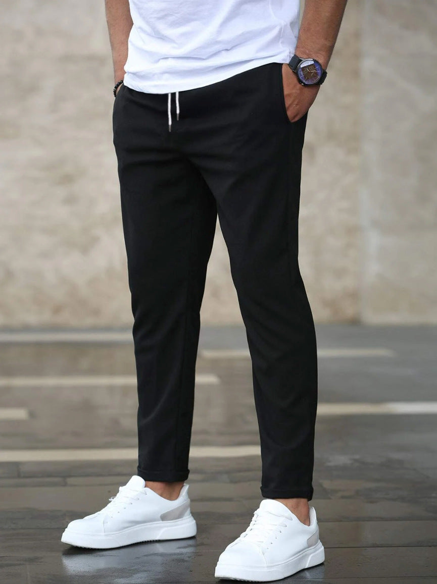 DAVID | PREMIUM LIGHTWEIGHT STRAIGHT LEG CASUAL PANTS