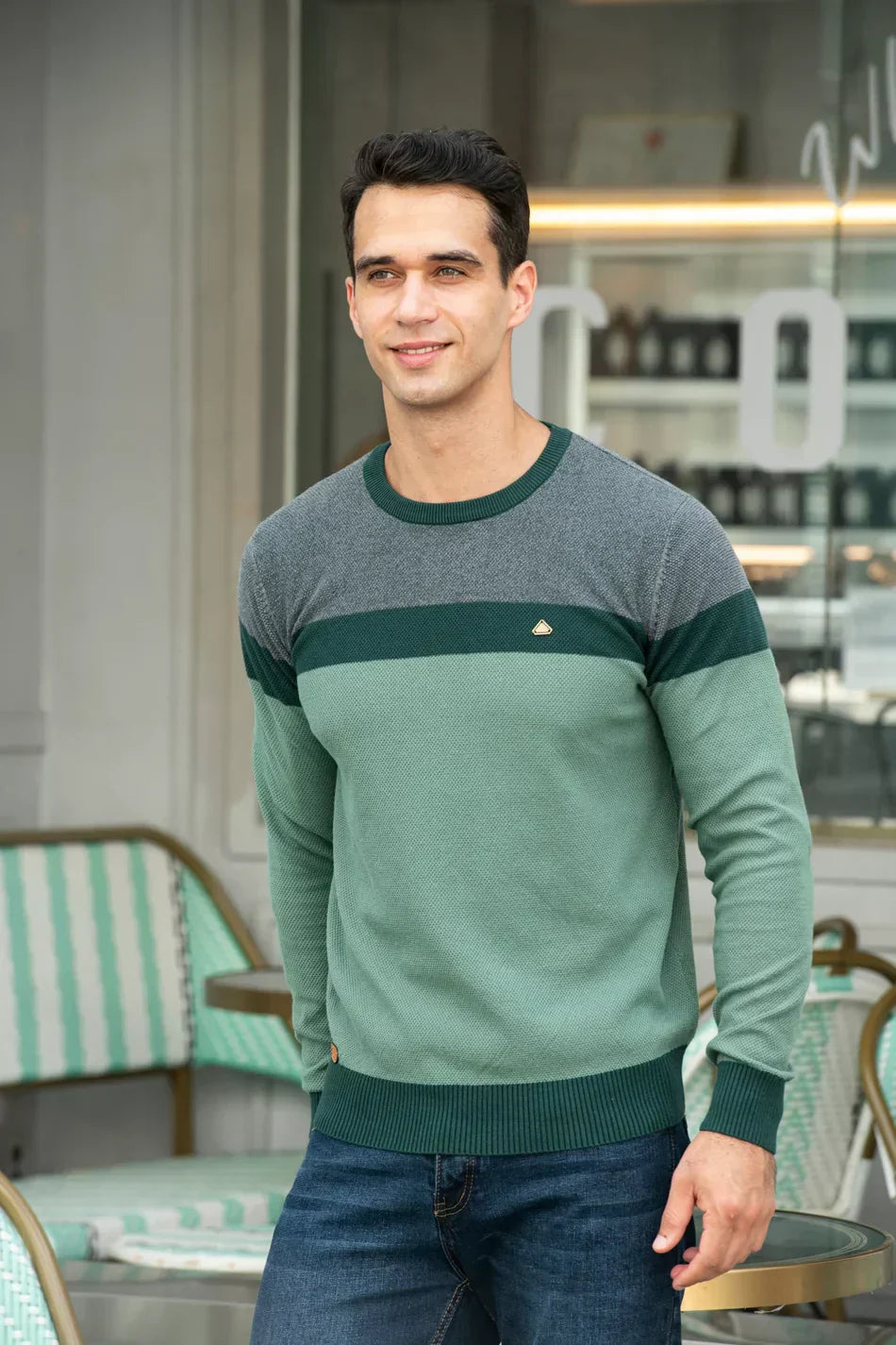 Men's Round Neck Sweater