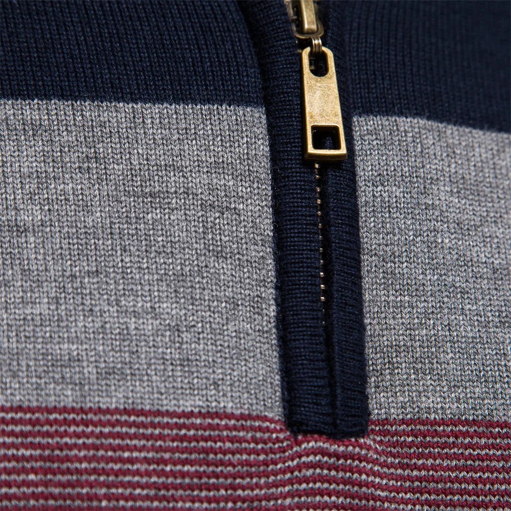 Montaracrest Neuhaus elegant pullover with high collar, soft fabric, and classic fit, ideal for stylish cold-weather wear.