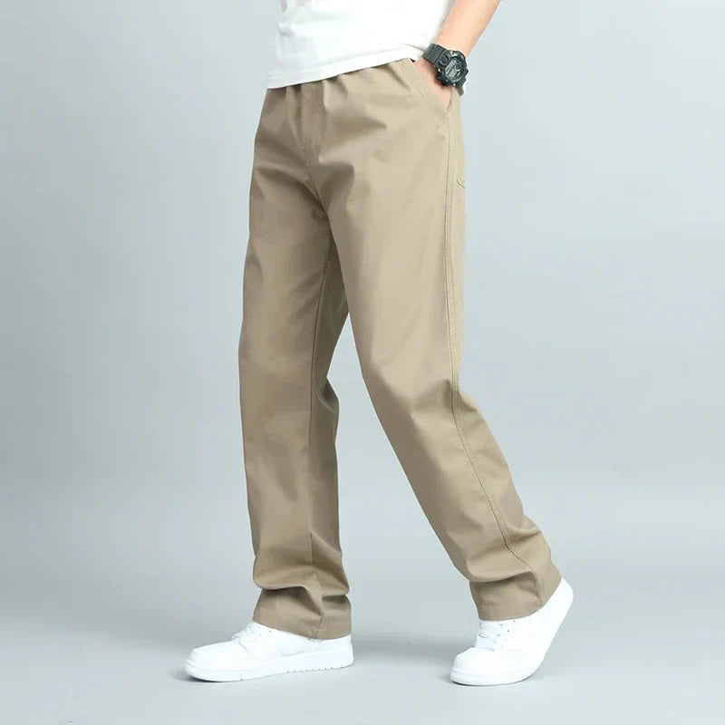 Men's Wide Cotton Pants - Montaracrest