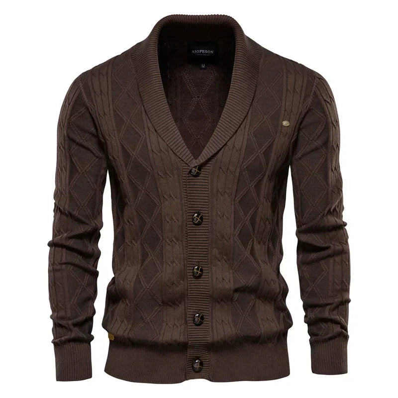 Men's Casual Pullover with Buttons