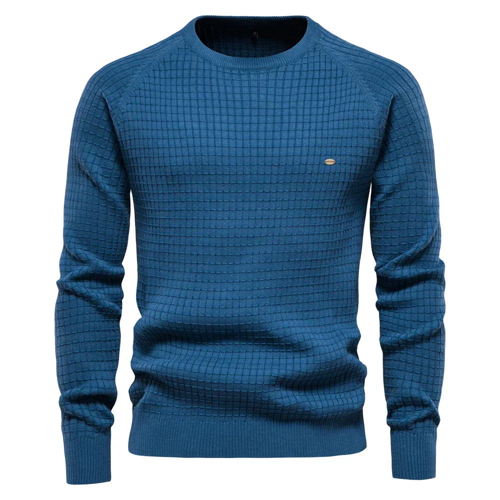Men's Diamond Pattern Pullover