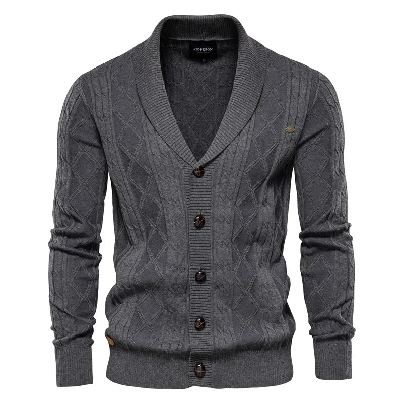 Men's Casual Pullover with Buttons