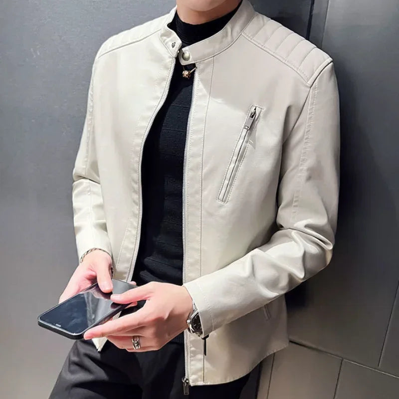 Chic Leather Jacket | Timeless Elegance