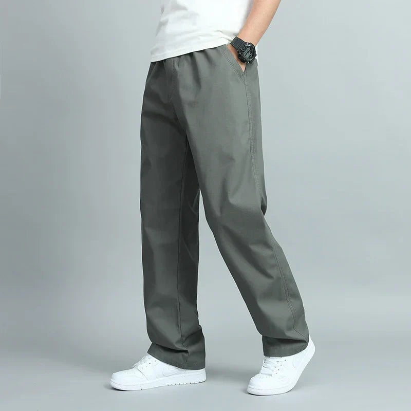 Men's Wide Cotton Pants - Montaracrest