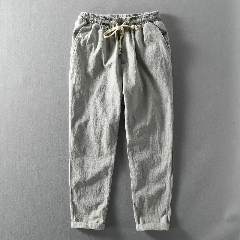 Elio | Breezy Linen Trousers