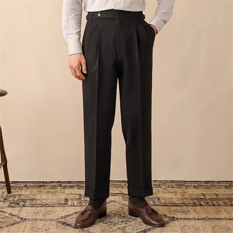 Piero | Slim-Fit Lightweight Trousers
