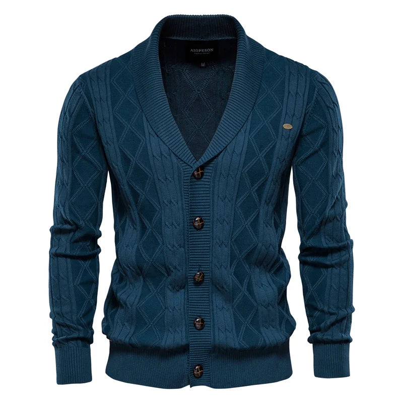 Men's Casual Pullover with Buttons