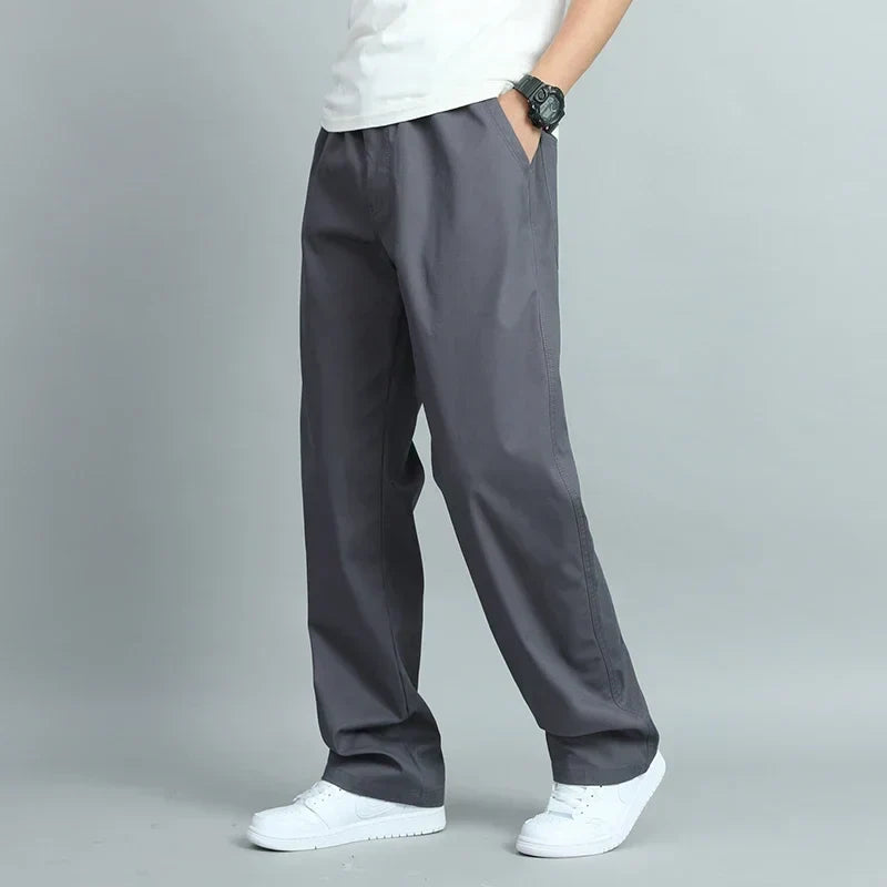 Men's Wide Cotton Pants - Montaracrest