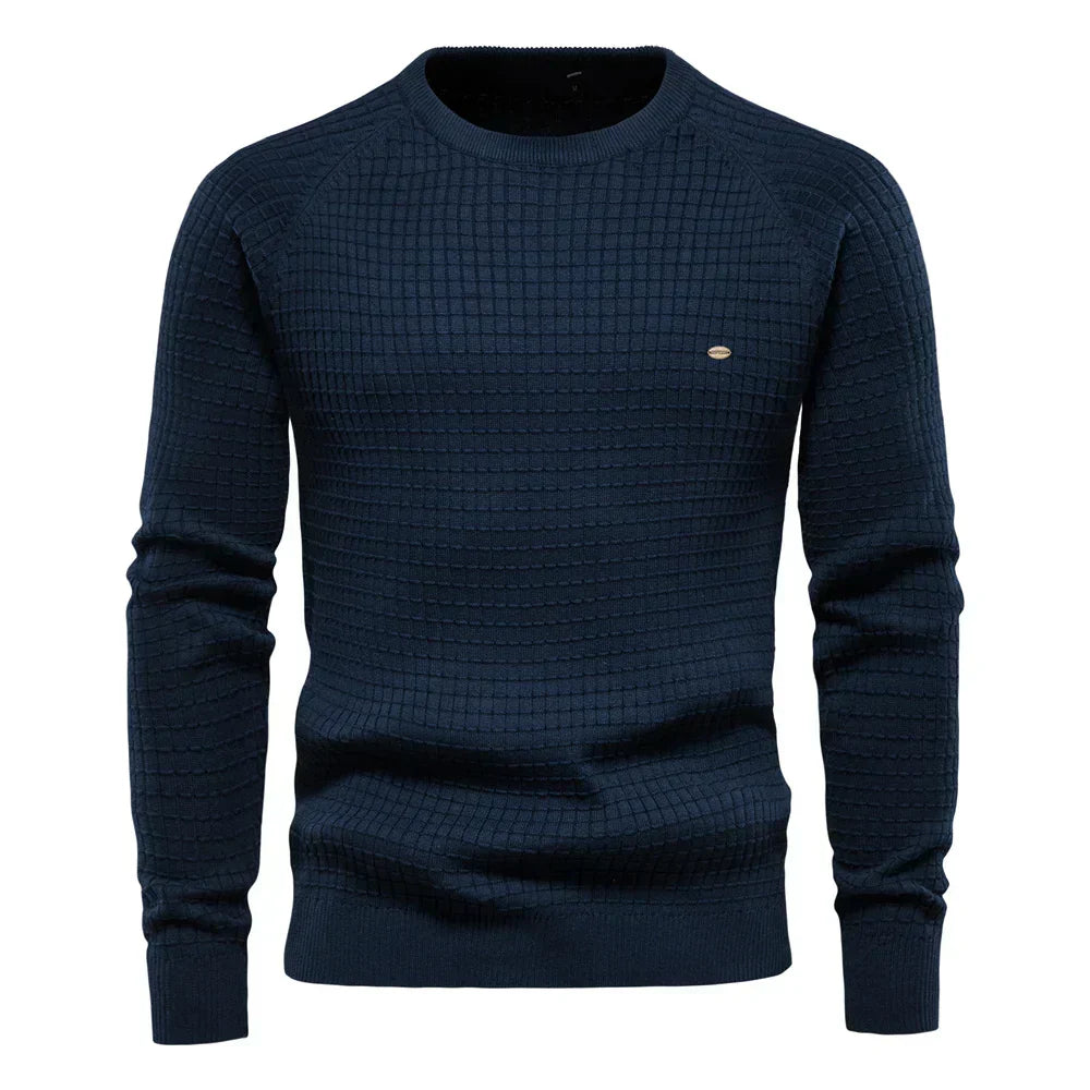 Men's Diamond Pattern Pullover