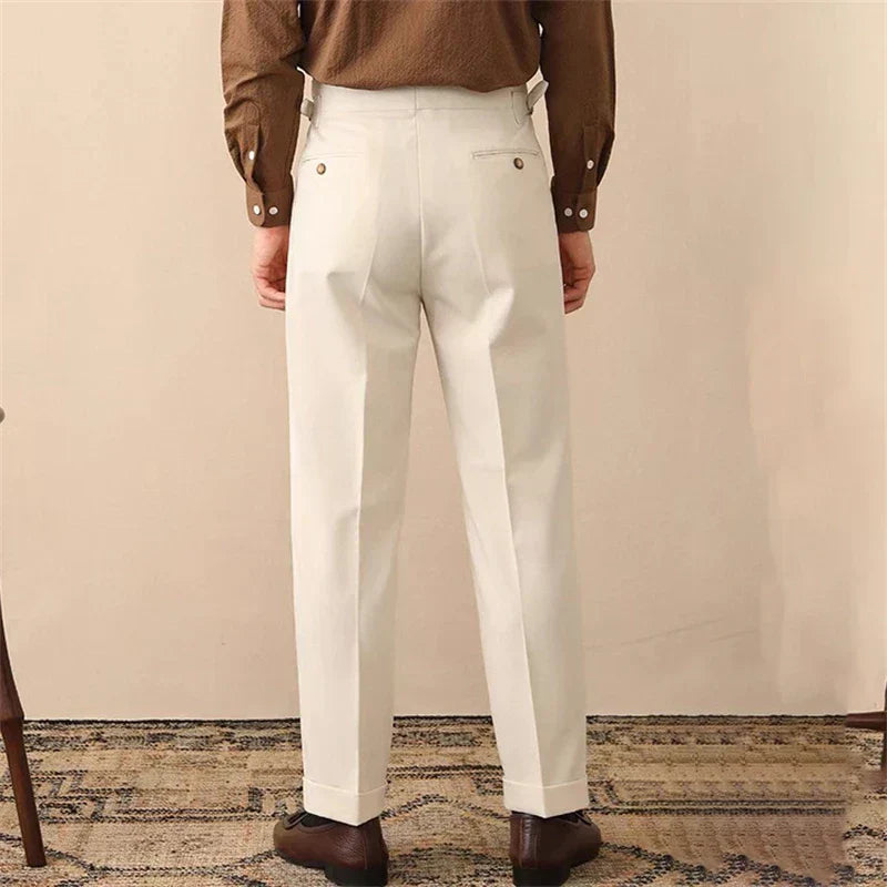 Piero | Slim-Fit Lightweight Trousers