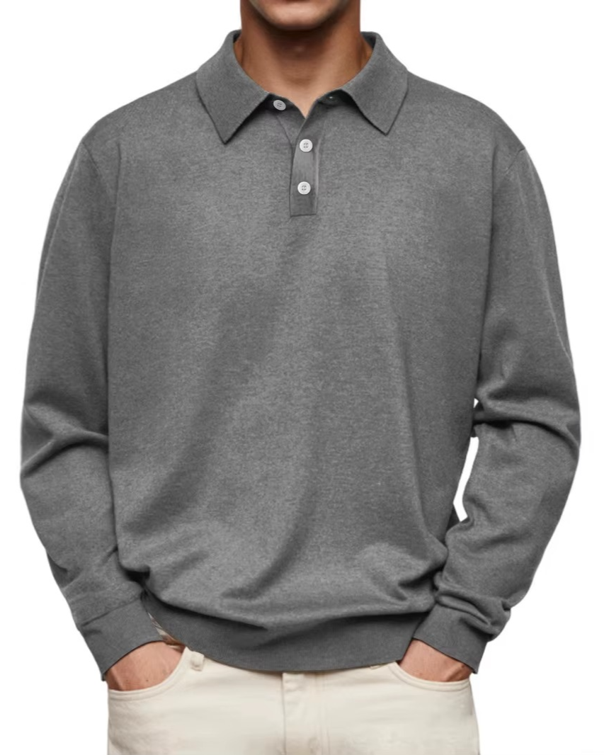 Classic Long Sleeve Polo Shirt - Montaracrest