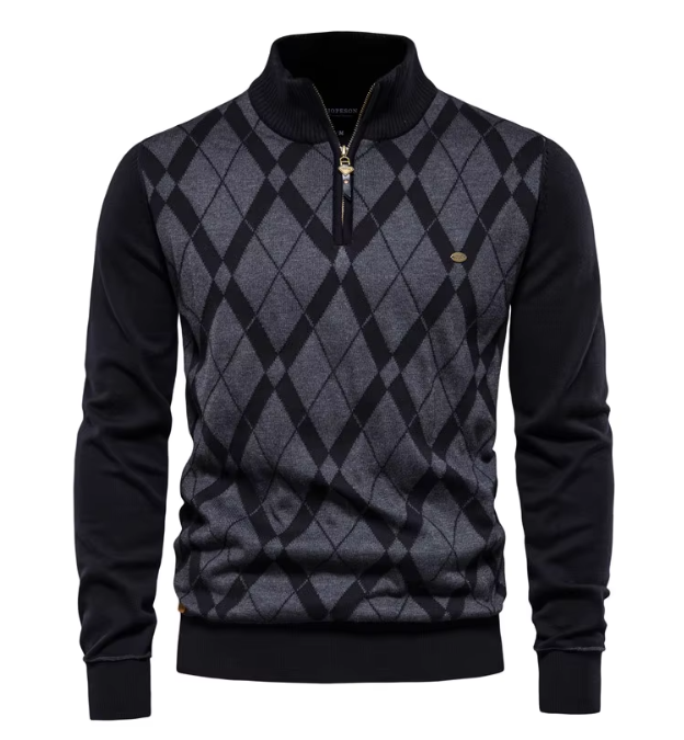 Men's Half-Zip Sweater - Montaracrest