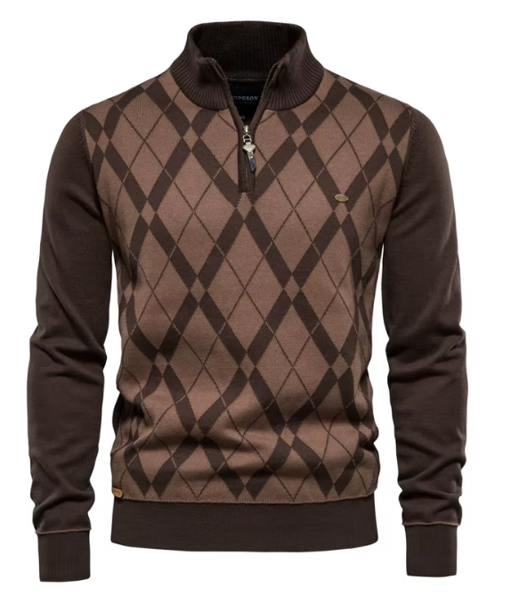 Men's Half-Zip Sweater - Montaracrest