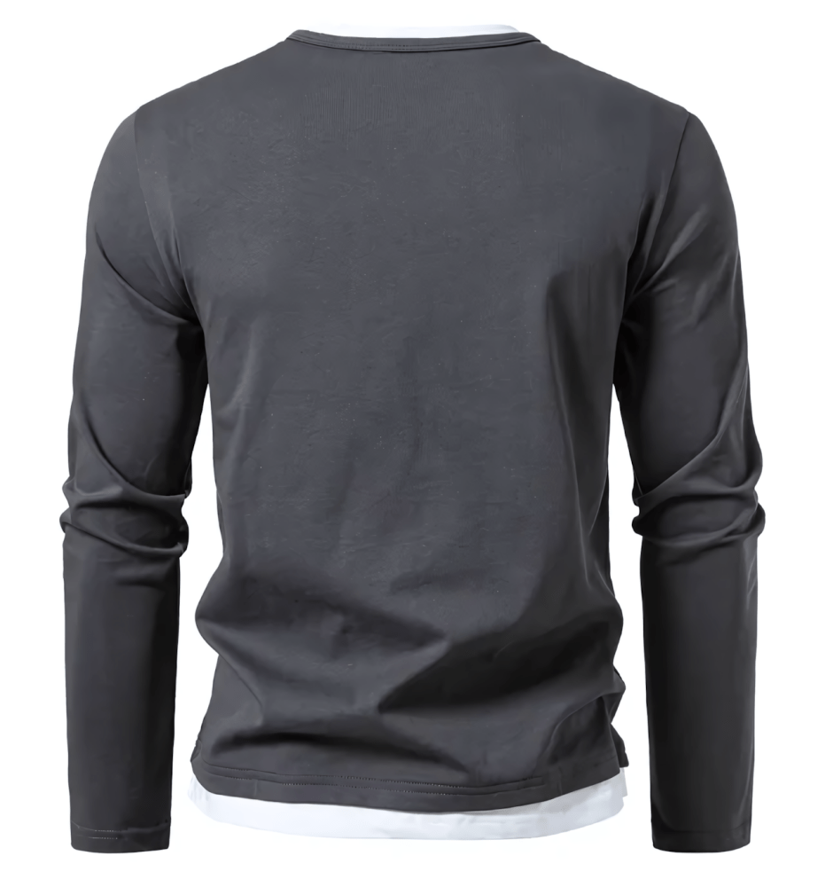 Alwin | Premium Longsleeve In Cotone Pettinato - Montaracrest