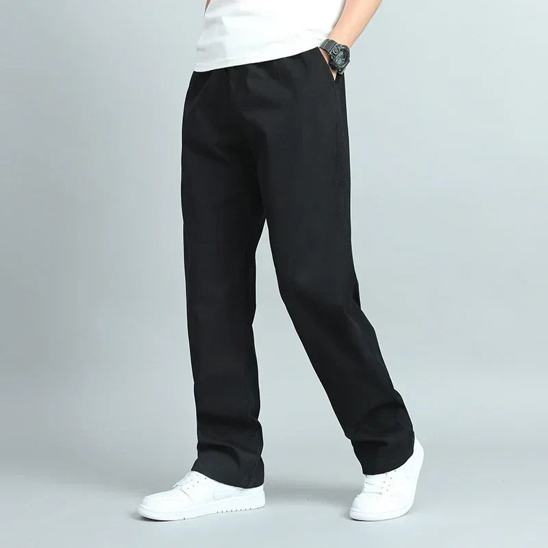 Men's Wide Cotton Pants - Montaracrest