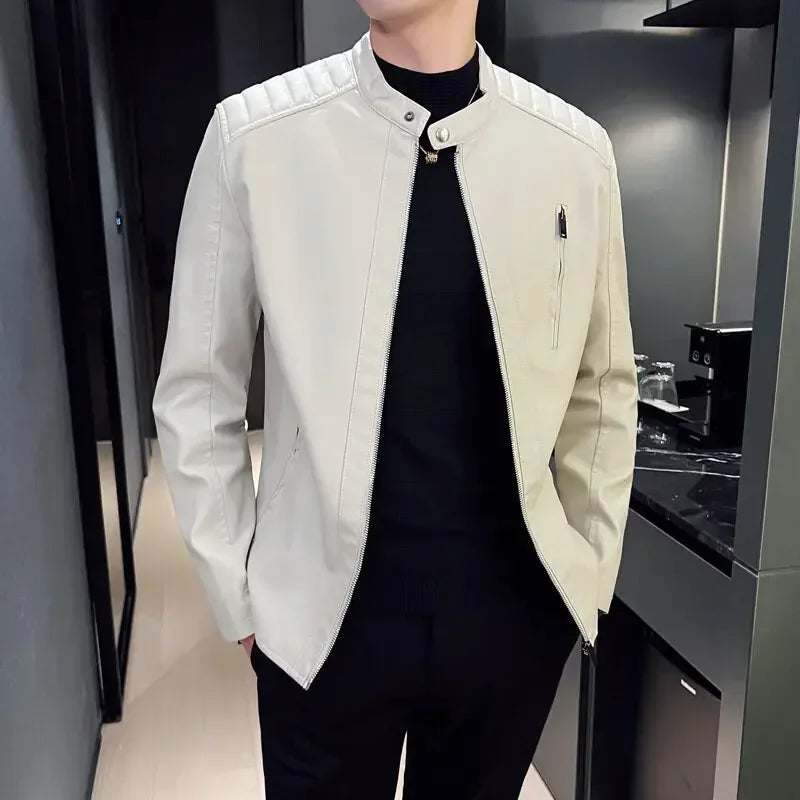 Chic Leather Jacket | Timeless Elegance