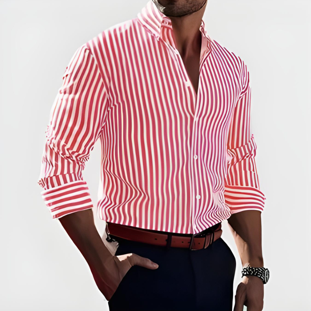Confidently Striped Shirt - Montaracrest