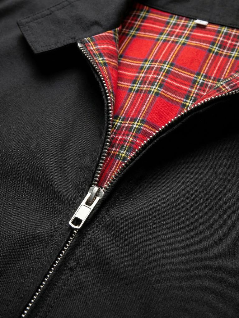 Montaracrest Britannia Classica jacket displayed on a hanger, showcasing its classic design and quality fabric.