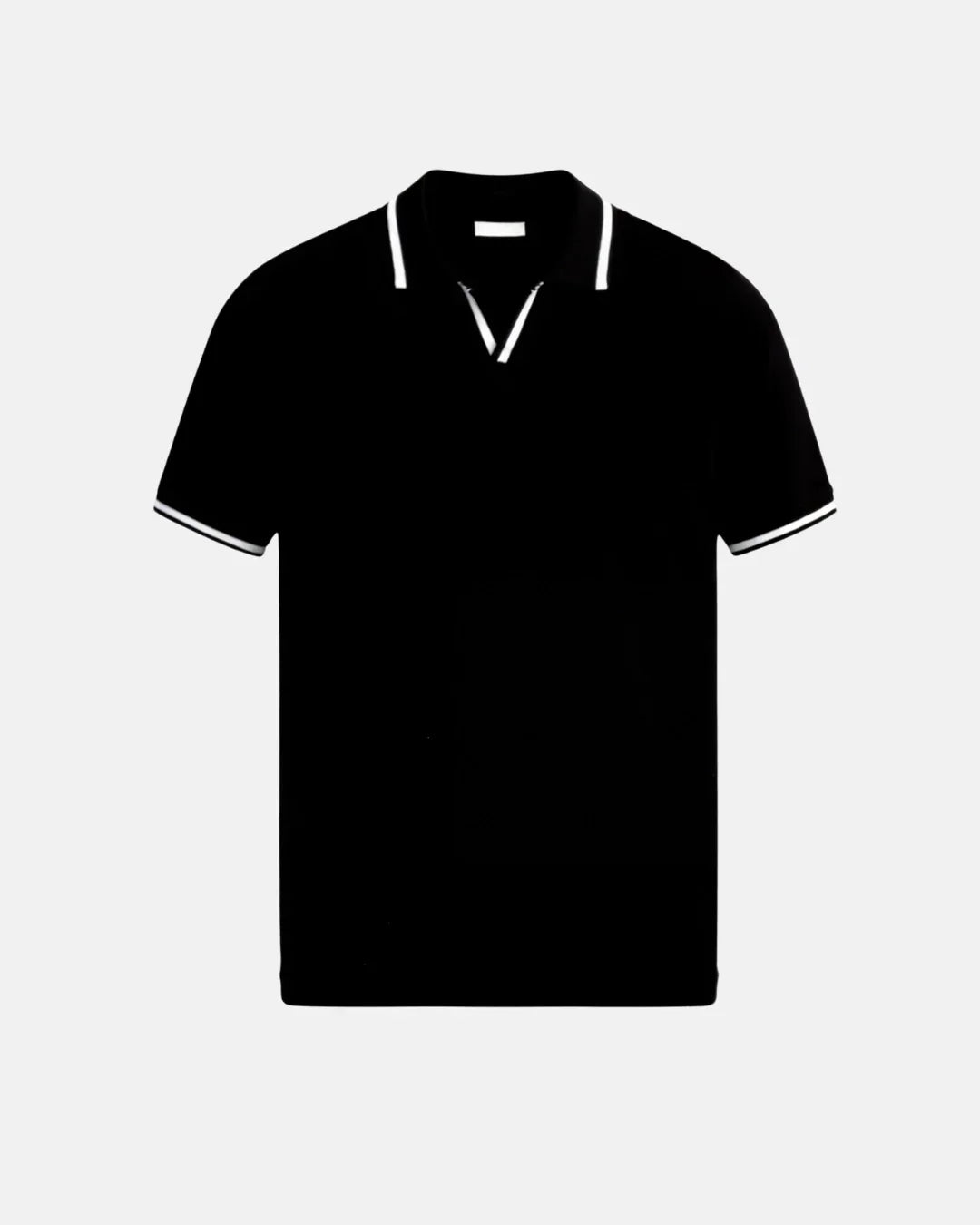 Personalized Piqué Polo with Contrasting Accents - Montaracrest