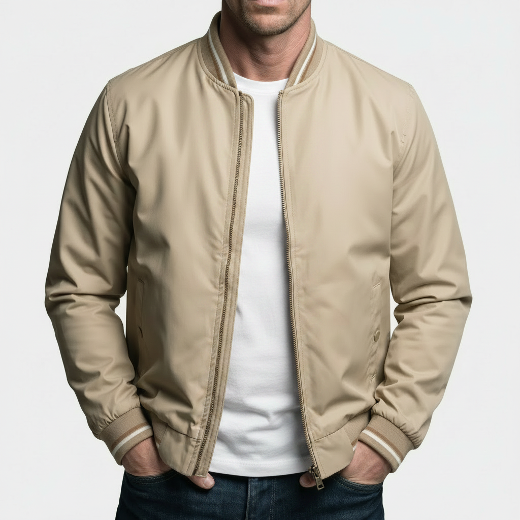 Casual bomber jacket