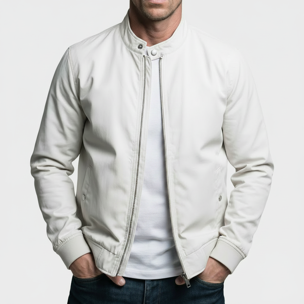 Stealth Onyx – Slim Fit Windproof Bomber