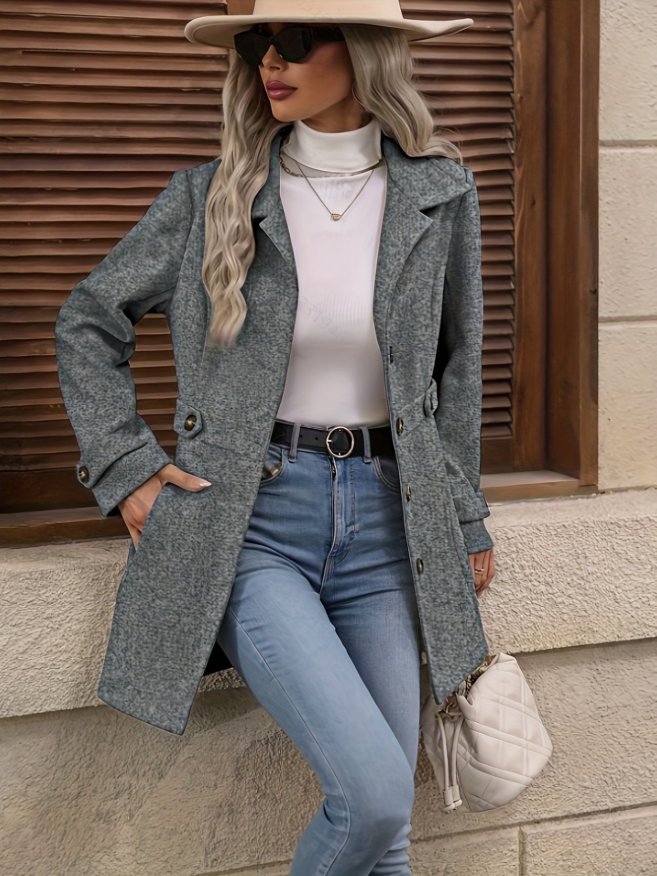 Sienna | Tailored Button-Up Winter Coat