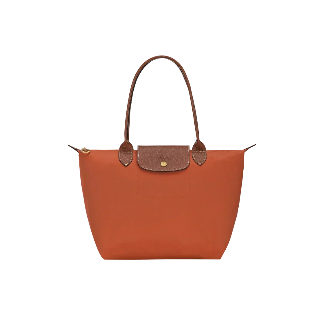 Longchamp - Le Pliage Tote, Brick