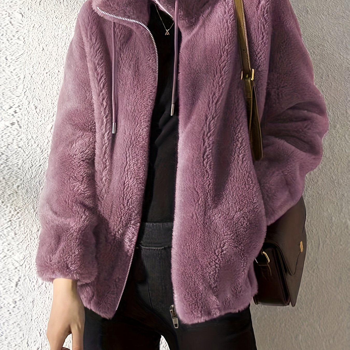 Beatrice | Cozy Teddy Fleece Zip Jacket