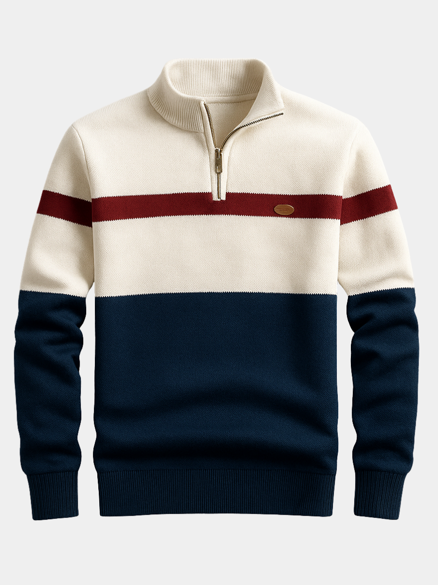 Men's Zip-Collar Pullover