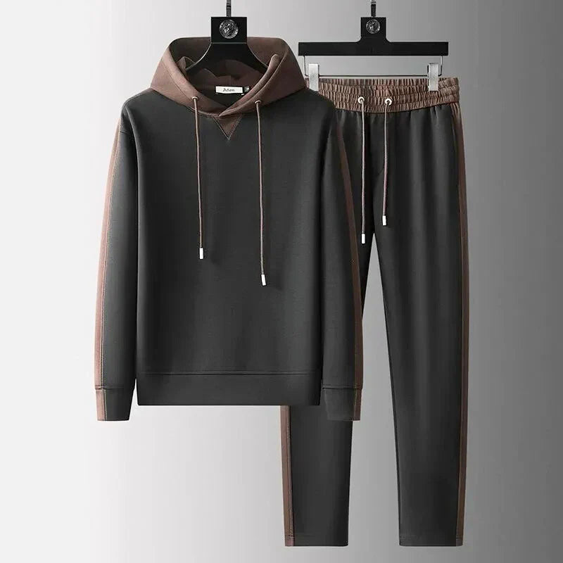 Two-Tone Hoodie Set