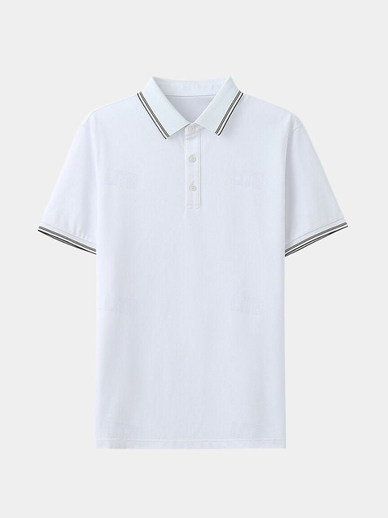 Azure Polo Classica by Montaracrest featuring a classic design with a cross crown logo on the chest.