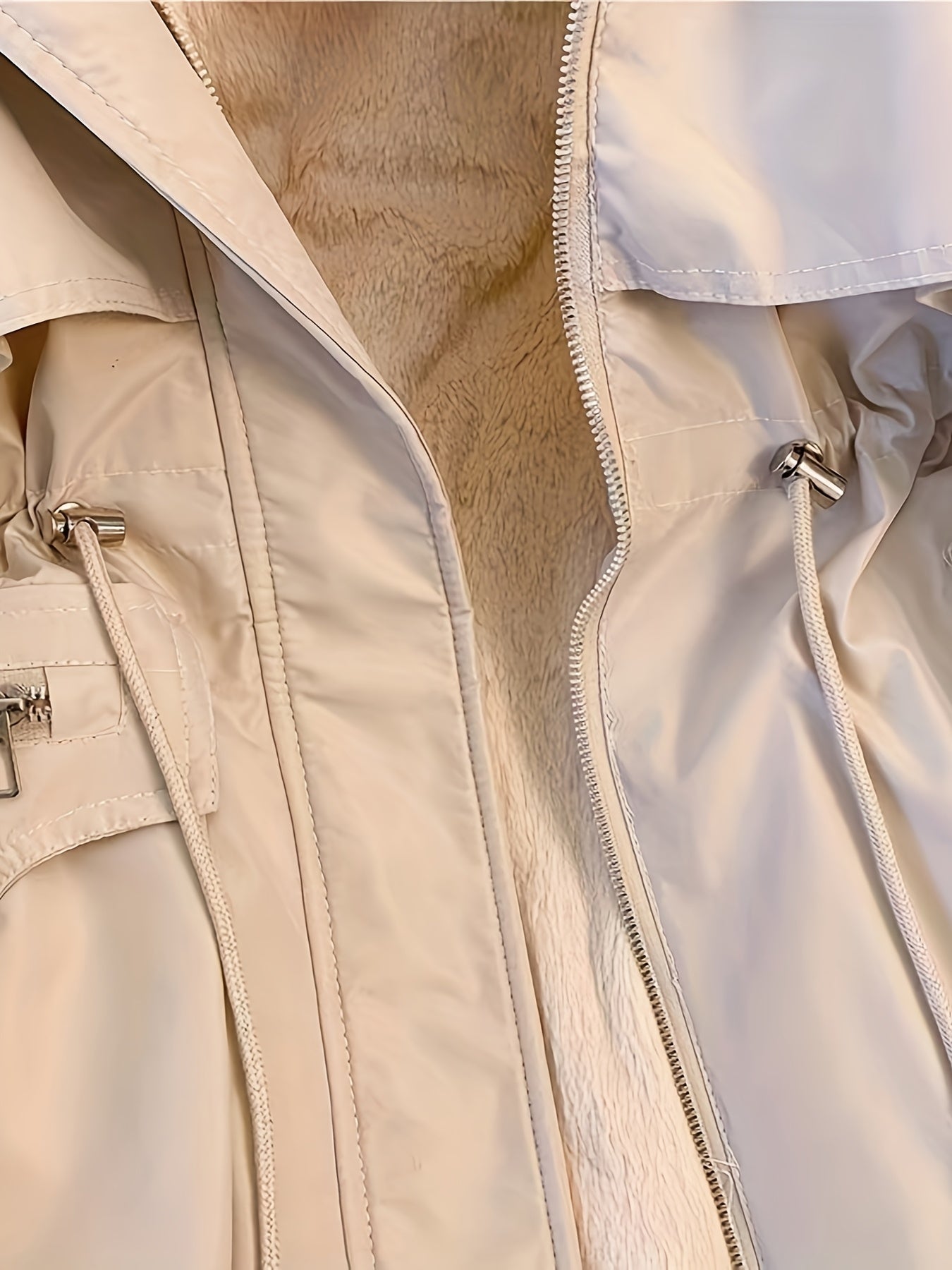 Hailey | Faux-Fur Hood Utility Parka Jacket