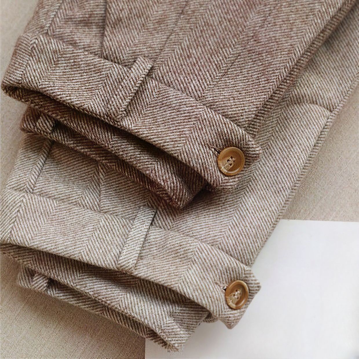 Tailored Elegant Pure Wool Trousers