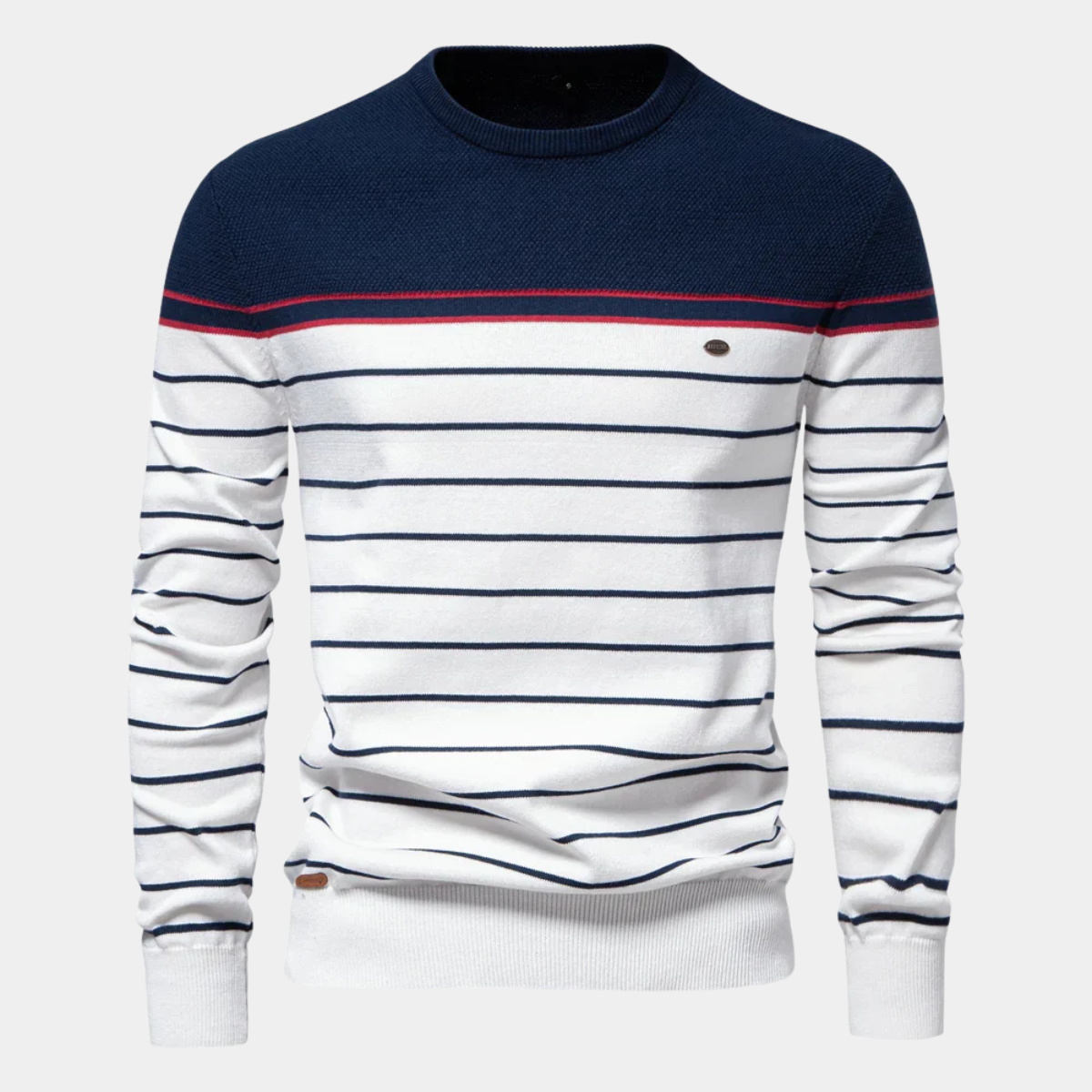 Men's Striped Sweater - Montaracrest