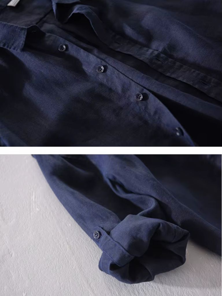 Montaracrest Baltique Sereno shirt featuring a stylish cross crown design on light fabric.