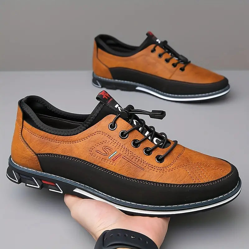 Handcrafted Leather Oxford Shoes - Montaracrest